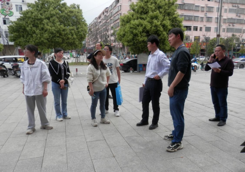 市創(chuàng)衛(wèi)辦病媒督導組到廣昌分公司督導病媒生物預防控制工作