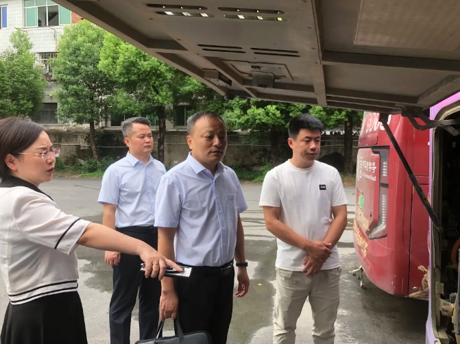 景德鎮長運：股份公司汽車事業管理部到景德鎮長運開展機務工作督導檢查